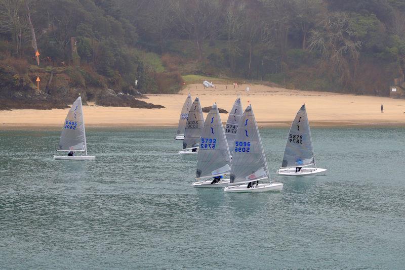 Salcombe Yacht Club Spring Series, Race 1 photo copyright Lucy Burn taken at Salcombe Yacht Club and featuring the Solo class