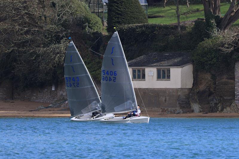 Salcombe Yacht Club Spring Series, Race 2 photo copyright Lucy Burn taken at Salcombe Yacht Club and featuring the Solo class