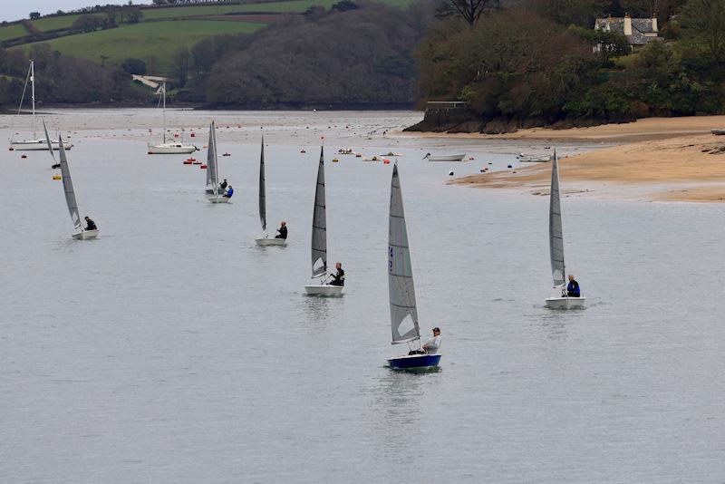 Salcombe Yacht Club Spring Series, Race 3 photo copyright Lucy Burn taken at Salcombe Yacht Club and featuring the Solo class