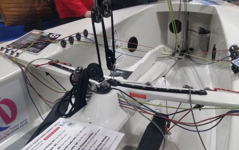 Solo class stand at the RYA Dinghy Show - photo © NSCA
