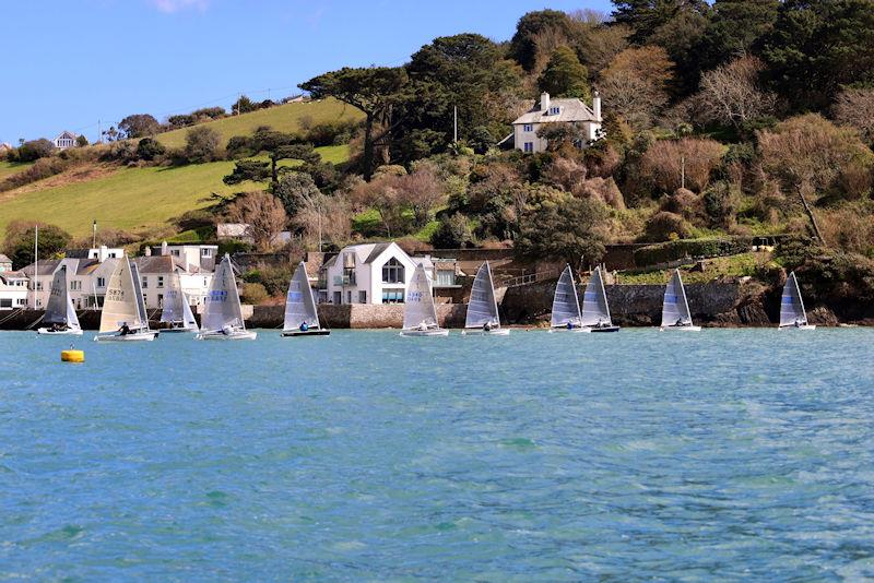 Salcombe Yacht Club Sailing Club Series Race 1 photo copyright Lucy Burn taken at Salcombe Yacht Club and featuring the Solo class