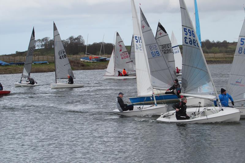 Border Counties Midweek Sailing at Shotwick photo copyright Brian Herring taken at Shotwick Lake Sailing and featuring the Solo class
