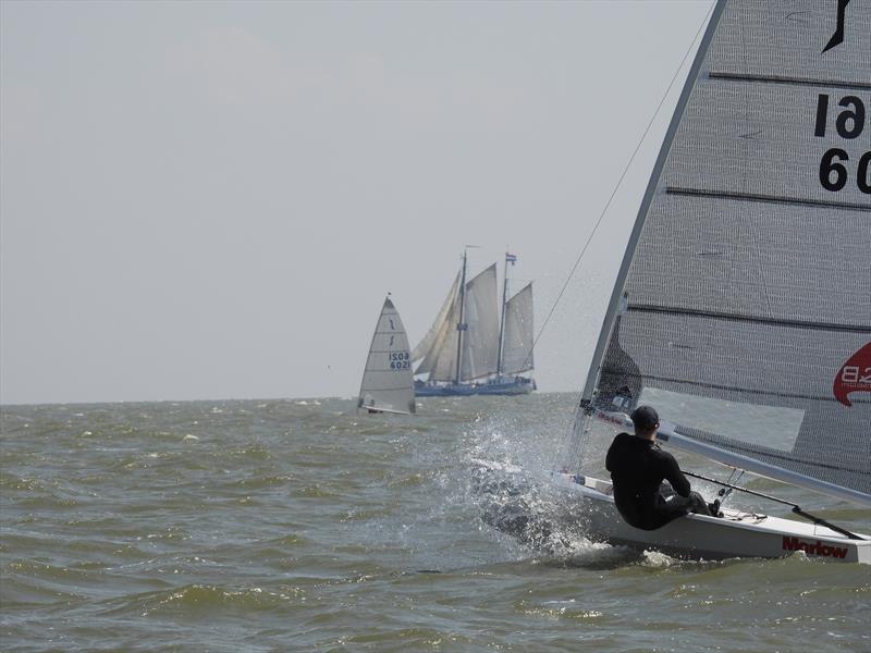 Event Leader Oliver Davenport on Solo Nation's Cup at Medemblik Day 2 - photo © Will Loy