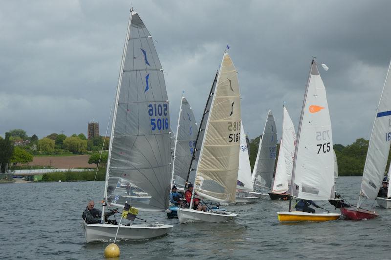 Starting to look lively during the Border Counties Midweek Sailing at Budworth photo copyright James Prestwich taken at Budworth Sailing Club and featuring the Solo class