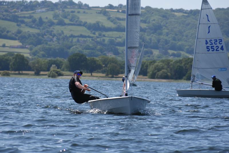 Oliver Davenport wins the Solo Western Championship photo copyright Primrose Salt / CVLSC taken at Chew Valley Lake Sailing Club and featuring the Solo class