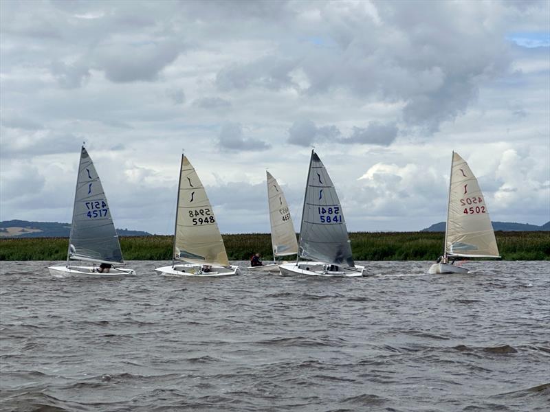 HD Sails Scottish Solo Travellers at Newburgh photo copyright Linda Harold taken at Newburgh Sailing Club and featuring the Solo class