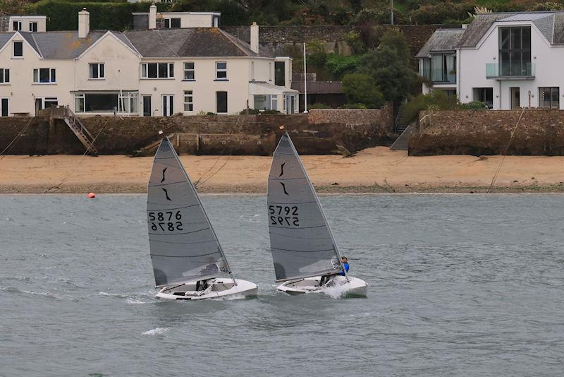 Salcombe Yacht Club Winter Series Race 1 photo copyright Lucy Burn taken at Salcombe Yacht Club and featuring the Solo class