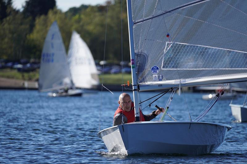 Ian Matthews during the Papercourt Solo Open photo copyright Mark Carleton taken at Papercourt Sailing Club and featuring the Solo class