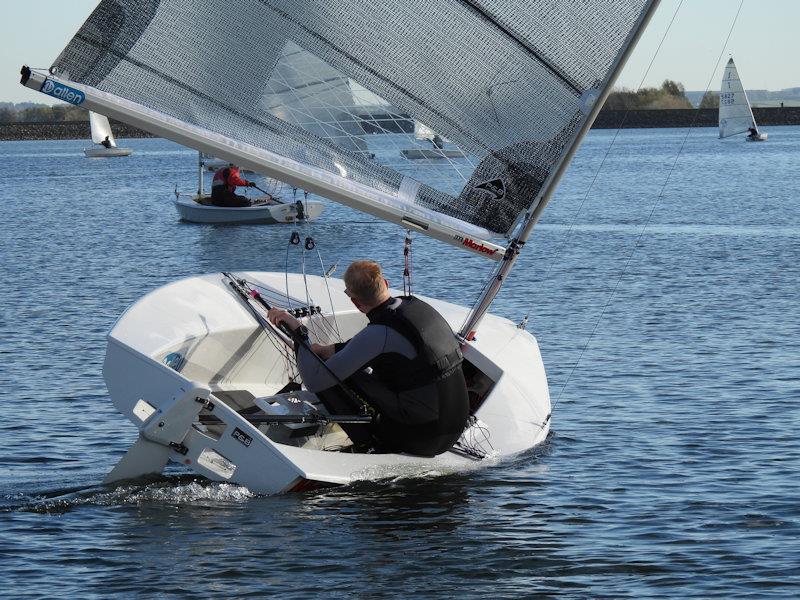 Oliver Davenport wins the Super Series overall after taking third in the Harken Solo class End of Season Championship at Draycote Water - photo © Will Loy