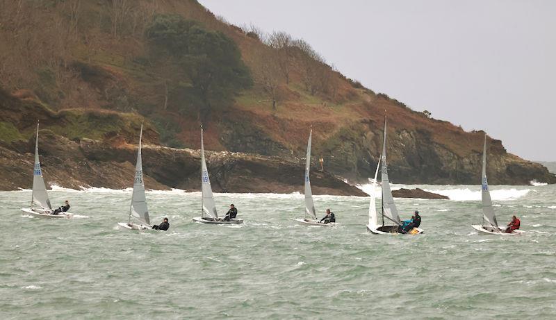 Salcombe Yacht Club Festive Series 2023/24 Race 3 photo copyright Lucy Burn taken at Salcombe Yacht Club and featuring the Solo class