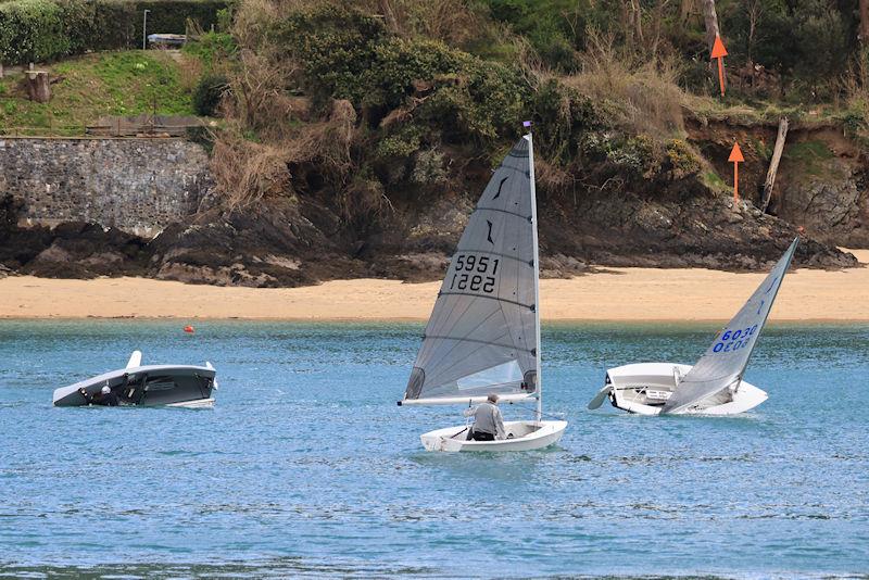 Salcombe Yacht Club Spring Series Race 3 photo copyright Lucy Burn taken at Salcombe Yacht Club and featuring the Solo class