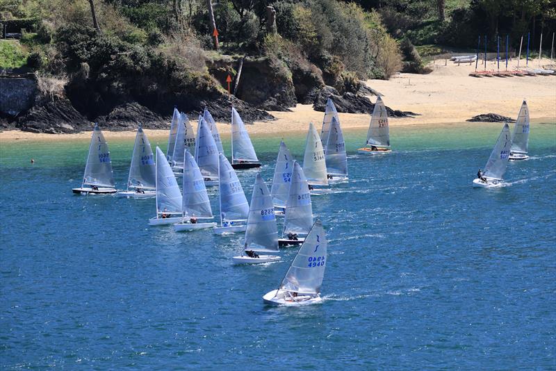 Salcombe Yacht Club Sailing Club Series Race 1 photo copyright Lucy Burn taken at Salcombe Yacht Club and featuring the Solo class