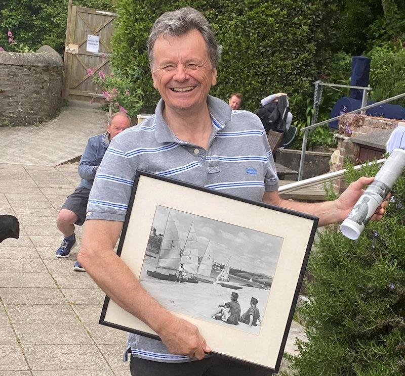 Iain McGregor wins The Struggle trophy - Barney Greenhill Solo open meeting at Salcombe - photo © Graham Cranford Smith