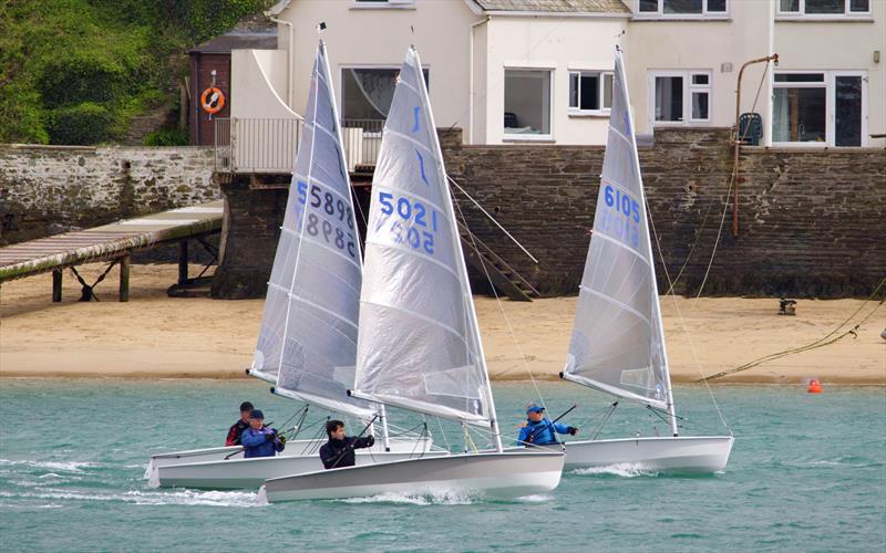Salcombe YC Sailing Club Series Race 1 photo copyright Lucy Burn taken at Salcombe Yacht Club and featuring the Solo class