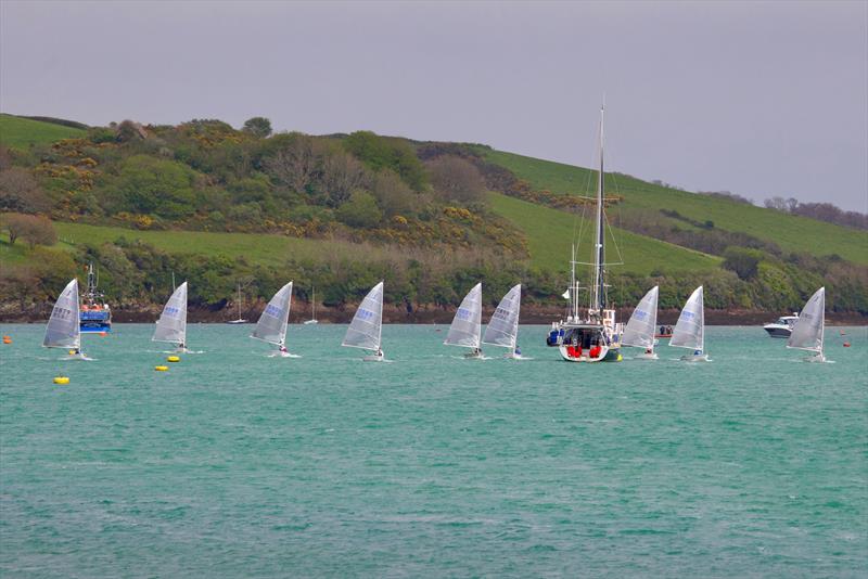 Salcombe YC Sailing Club Series Race 1 photo copyright Lucy Burn taken at Salcombe Yacht Club and featuring the Solo class