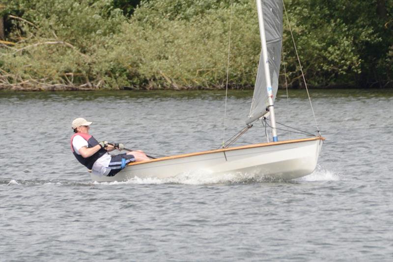 Alan Wright at the 12th SESCA Antigua Sailing Day Regatta photo copyright David Loney taken at St Edmundsbury Sailing & Canoeing Association and featuring the Solo class
