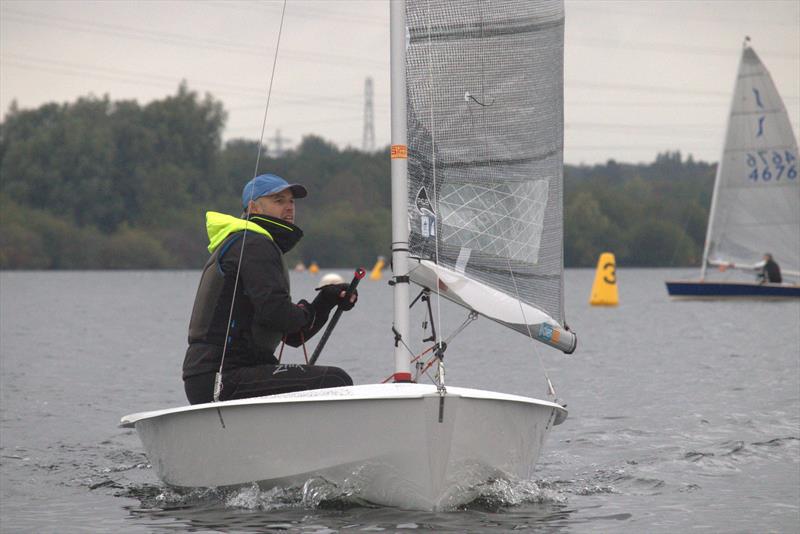 Winner overall, Jonathan Swain - Allen Solo class Midland Series at Chase SC photo copyright Beth Tate taken at Chase Sailing Club and featuring the Solo class