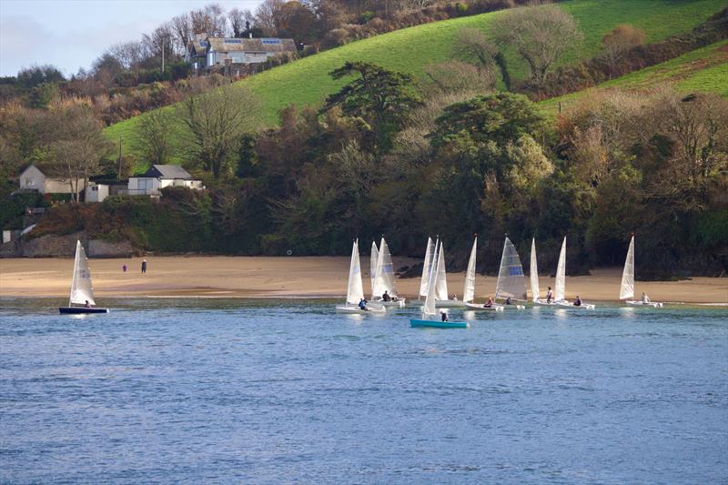 Salcombe Yacht Club Winter Series Race 3 photo copyright Lucy Burn taken at Salcombe Yacht Club and featuring the Solo class