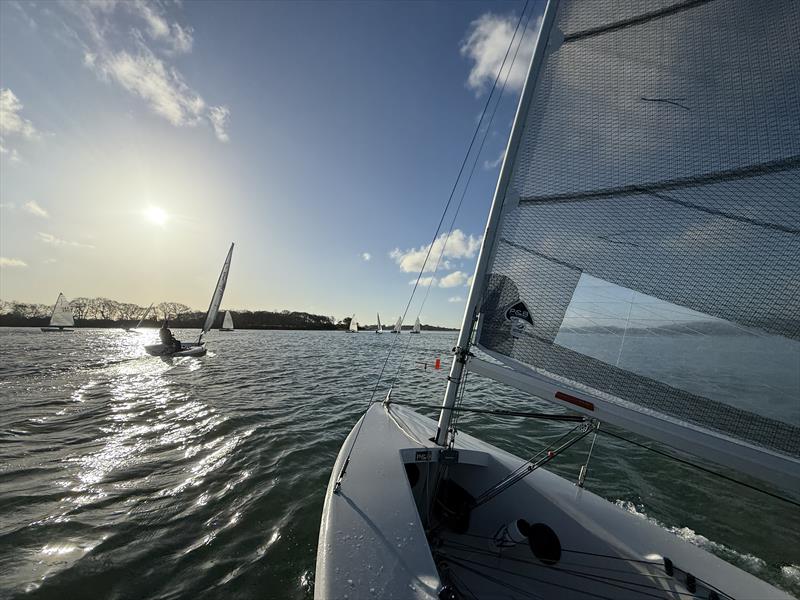 Dell Quay Sailing Club Frostbite Series Day 1 - photo © James Pound and Peter Binning