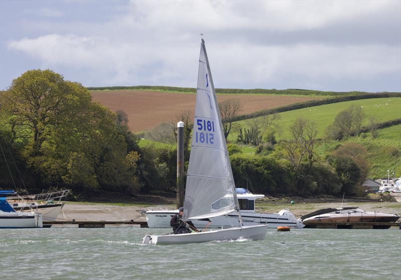 Salcombe Yacht Club Spring Series Race 7 photo copyright Lucy Burn taken at Salcombe Yacht Club and featuring the Solo class