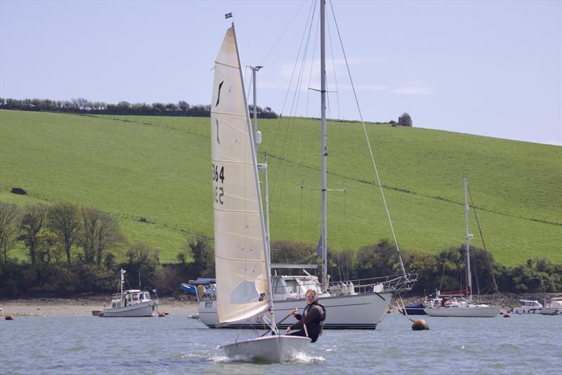 Salcombe Yacht Club Spring Series Race 7 photo copyright Lucy Burn taken at Salcombe Yacht Club and featuring the Solo class