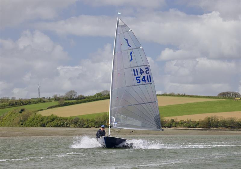 Salcombe Yacht Club Spring Series Race 7 photo copyright Lucy Burn taken at Salcombe Yacht Club and featuring the Solo class