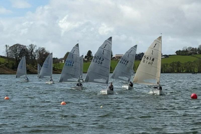 Leeward mark - HD Sails Scottish Solo Travellers Round 1 at Bardowie Loch - photo © D Whyte