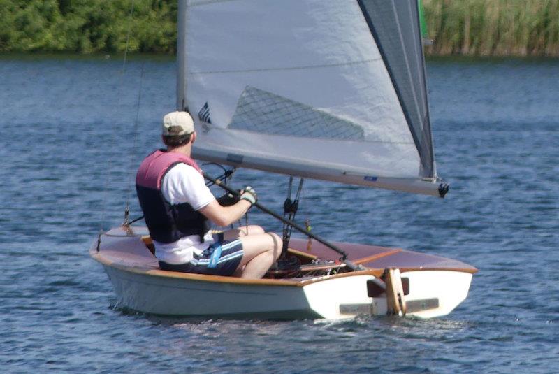 First overall, Alan Wright - 13th SESCA Antigua Sailing Day Regatta photo copyright Mike Steele taken at St Edmundsbury Sailing & Canoeing Association and featuring the Solo class