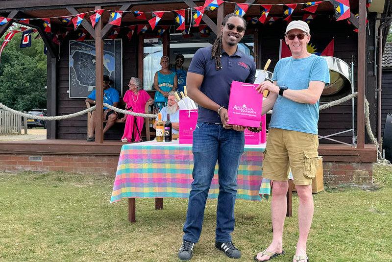 First overall, Alan Wright - 13th SESCA Antigua Sailing Day Regatta photo copyright Mike Steele taken at St Edmundsbury Sailing & Canoeing Association and featuring the Solo class