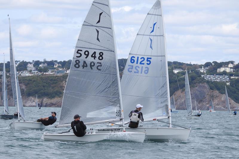 Day 1 - P&B Solo National Championship at Royal Torbay photo copyright Will Loy taken at Royal Torbay Yacht Club and featuring the Solo class