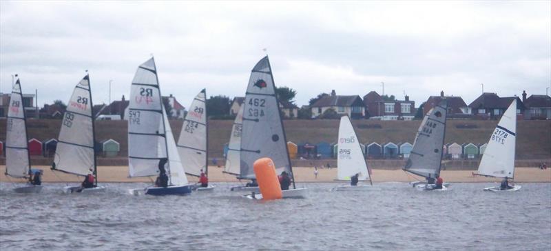 Start on Sunday during the Great Yarmouth & Gorleston Sailing Club Beach Regatta - photo © GYGSC