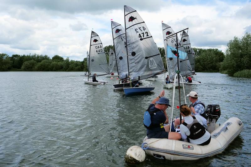 Solution open meeting at Emberton Park photo copyright EPSC taken at Emberton Park Sailing Club and featuring the Solution class
