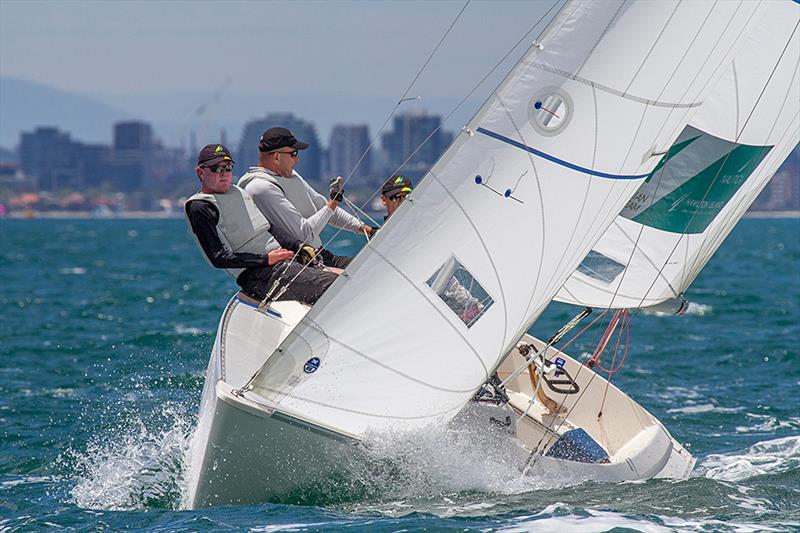 Para World Sailing Championships day 4 photo copyright Teri Dodds taken at Royal Yacht Club of Victoria and featuring the Sonar class