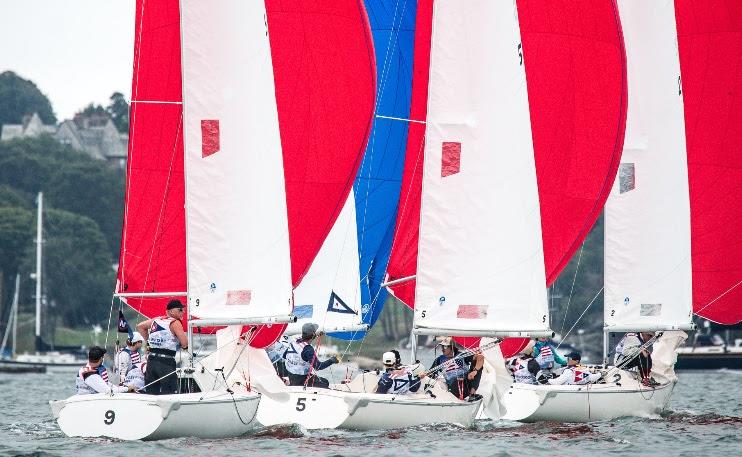 The Resolute Cup 2018 - Day 2 photo copyright Erik Storck taken at New York Yacht Club and featuring the Sonar class