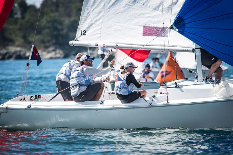 2018 Resolute Cup - Day 3 photo copyright Paul Todd / www.outsideimages.com taken at New York Yacht Club and featuring the Sonar class