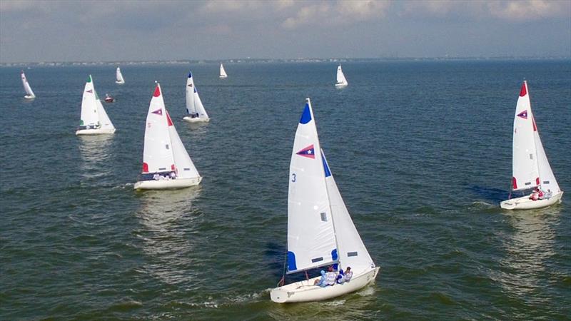 2021 U.S. Adult Sailing Championship photo copyright Samson Vasquez taken at Texas Corinthian Yacht Club and featuring the Sonar class