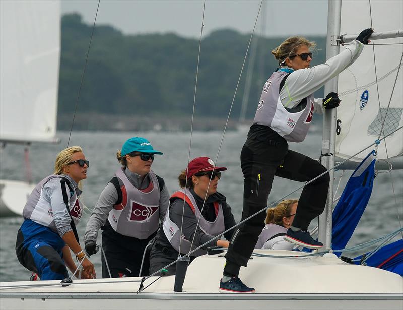 New York Yacht Club Women's Championship 2022 photo copyright Stuart Streuli / New York Yacht Club taken at New York Yacht Club and featuring the Sonar class