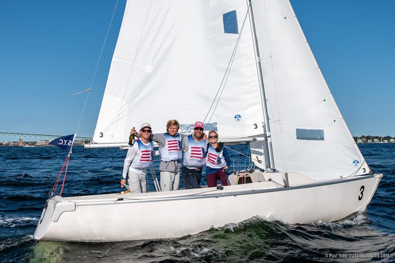 2022 Resolute Cup photo copyright Paul Todd / www.outsideimages.com taken at New York Yacht Club and featuring the Sonar class