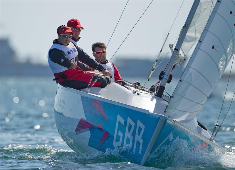 Four-time British Paralympian Hannah Stodel photo copyright World Sailing taken at  and featuring the Sonar class