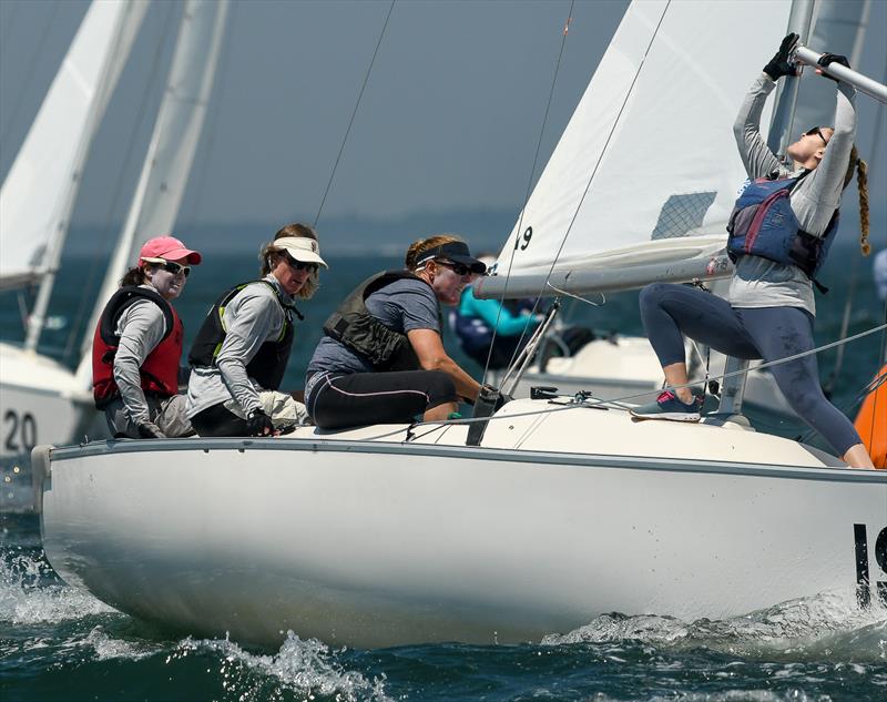 New York Yacht Club Women's Championship photo copyright Stuart Streuli / New York Yacht Club taken at New York Yacht Club and featuring the Sonar class