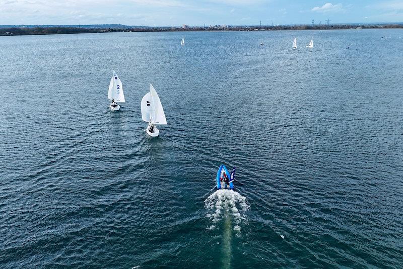One the water - RYA Schools National Match Racing Championship - photo © Freddie Cardew-Smith