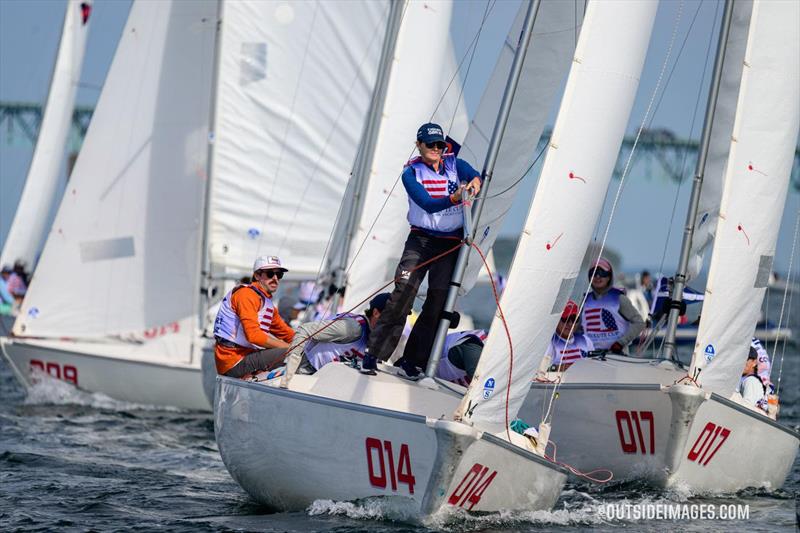 2026 Resolute Cup at the New York Yacht Club Day 2 photo copyright Paul Todd / www.outsideimages.com taken at New York Yacht Club and featuring the Sonar class