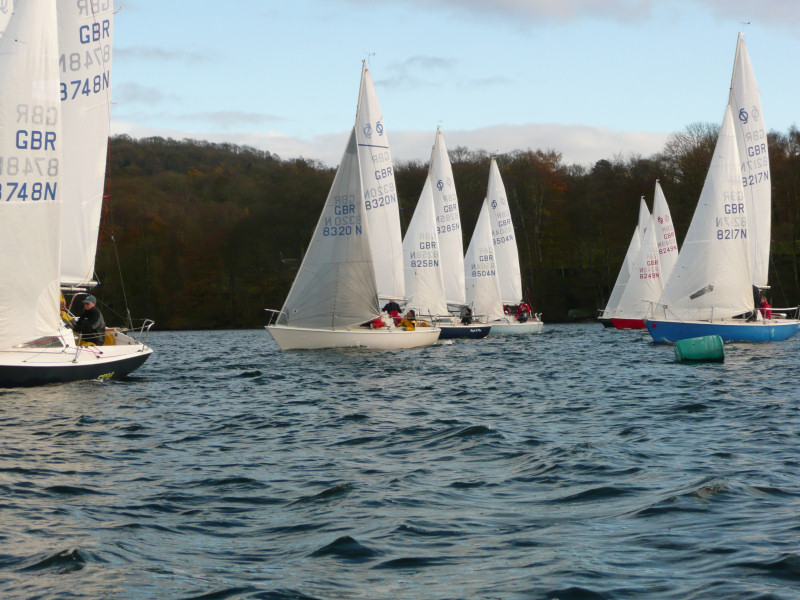 12 Sonatas gather on Windermere for their Inland Championships photo copyright Catherine Hartley taken at Lake District Boat Club and featuring the Sonata class