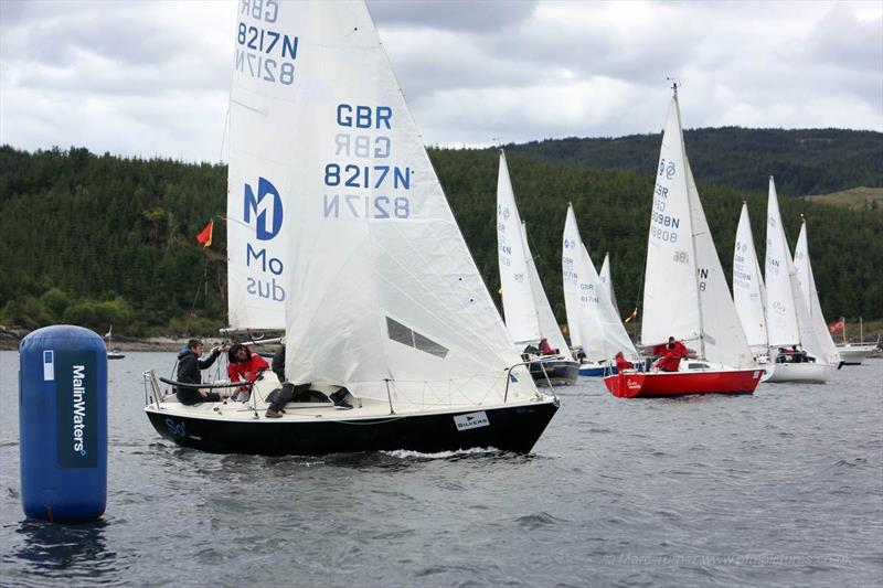 Silvers Marine Scottish Series day 1 photo copyright Marc Turner / www.pfmpictures.co.uk taken at Clyde Cruising Club and featuring the Sonata class