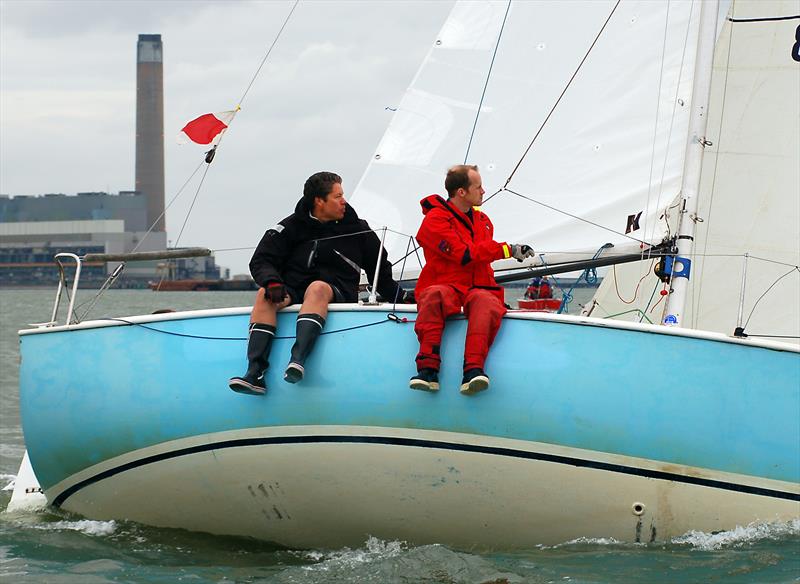 Medway Keelboat Regatta photo copyright Nickolas Champion / www.championmarinephotography.co.uk taken at Medway Yacht Club and featuring the Sonata class