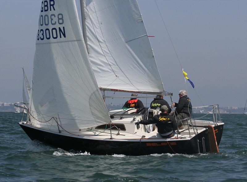 VPRS course on day 2 of the International Paint Poole Regatta photo copyright Mark Jardine taken at Parkstone Yacht Club and featuring the Sonata class