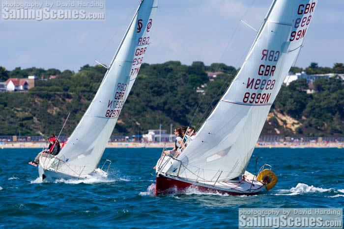 Sonata National Championships at Poole photo copyright David Harding / www.sailingscenes.co.uk taken at Poole Yacht Club and featuring the Sonata class