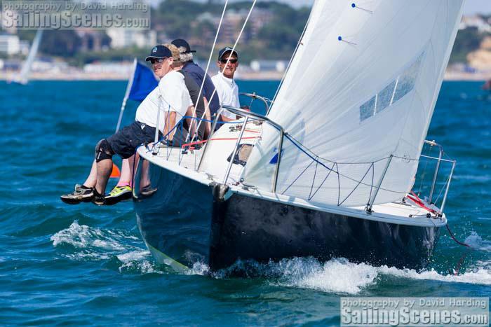 Eric the Boat at the Sonata National Championships at Poole photo copyright David Harding / www.sailingscenes.co.uk taken at Poole Yacht Club and featuring the Sonata class