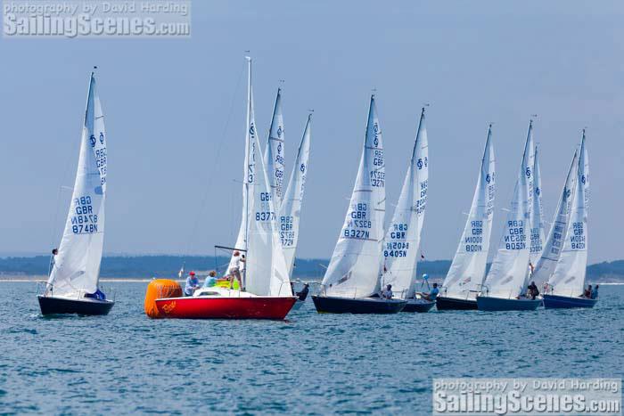 Sonata National Championships at Poole photo copyright David Harding / www.sailingscenes.co.uk taken at Poole Yacht Club and featuring the Sonata class