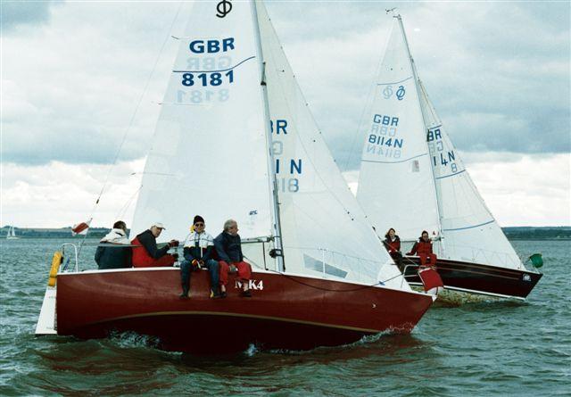 Racing hard at the Medway Yachting Association Regatta photo copyright Nick Champion Marine Photography taken at Medway Yacht Club and featuring the Sonata class